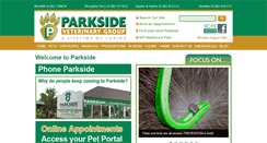 Desktop Screenshot of parksidevets.com